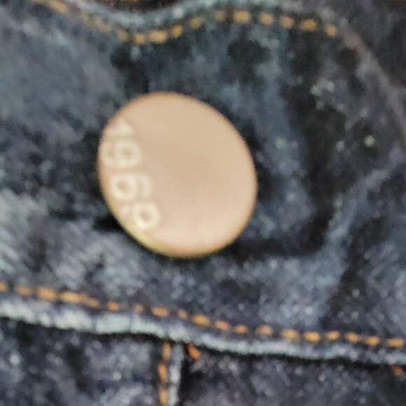 GAP Denim Skirt Women's Size 2 Button Fly Jean Skirt - Picture 3 of 10